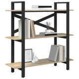 Bookshelf Sonoma Oak 100 x 33.5 x 102 cm Engineered Wood 883947