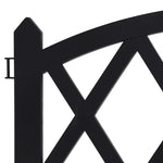 Lawn Edgings 17 pcs Black 10 m PP 318297