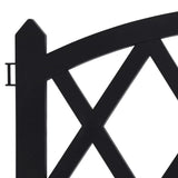 Lawn Edgings 17 pcs Black 10 m PP 318297
