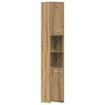 ZNTS 3 Piece Bathroom Furniture Set Artisan Oak Engineered Wood 3328562