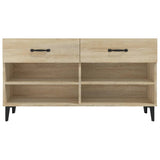 Shoe Cabinet Sonoma Oak 102x35x55 cm Engineered Wood 812828