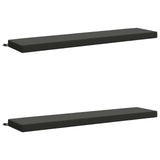2-Piece Bench Cushions SOEST 2 pcs 100% Polyester Anthracite 950033