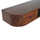 Lunar 2 Drawer Floating Console IN3592