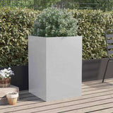 Planter Silver 52x48x75 cm Galvanised Steel 841588