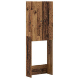 Toilet Cabinet BREDA Old Wood 66 x 25.5 x 190 cm 897583