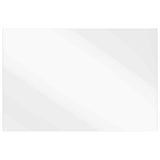 Wall Mirror Rectangular 80 x 60 cm Tempered Glass 42023018