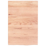 Basin Shelf Wall Mounted Steel and Solid Wood Oak 3302556