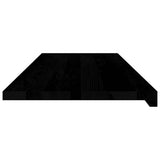 Window Sills 2 pcs Brown Black 110x40x2 cm Solid Wood Oak 4009201