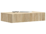 Wall-Mounted Side Table Sonoma Oak 59 x 34.5 x 17 cm 898487