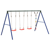 Outdoor Swing Set with Swings and Disc Swing 3283624