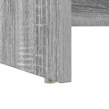 Desk Grey Sonoma 120.5 x 44 x 88.5 cm Engineered Wood 869479