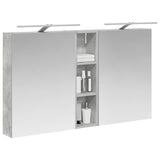 Bathroom Cabinet Set 3 pcs 120 x 14.5 x 70 cm Engineered wood 3403755