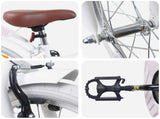 Kids Bike 18 Inches for 5-7 Years Old White 42009232