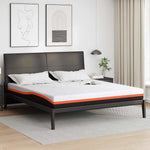 Mattress White and Grey 200 x 200 cm Gel Memory Foam 4106357
