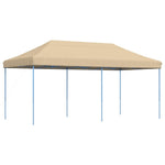 Foldable Party Tent Pop-Up Beige 580x292x315 cm 4004935