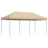 Foldable Party Tent Pop-Up Beige 580x292x315 cm 4004935