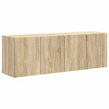 TV Wall Cabinet Wall-mounted 2 pcs Sonoma Oak 59.5 x 31 x 40 cm 892334