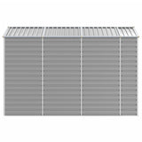 Garden Shed Light Grey 191x300x198 cm Galvanised Steel 3188244