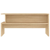 Coffee Table Sonoma Oak 90x55x42.5 cm Engineered Wood 834280