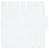 Decorative Stickers 50 pcs White 30 x 30 x 0.8 cm 42021295
