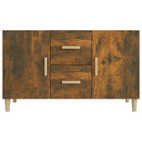 Sideboard Smoked Oak 100x36x60 cm Engineered Wood 817465
