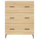 Highboard Sonoma Oak 69.5x34x180 cm Engineered Wood 3189400