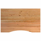 Workbench Light Brown 100x60x81.5 cm Solid Wood Oak 3309671