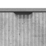 Bathroom Cabinet with Drawer Concrete Grey 39.5 x 36 x 88 cm 883397