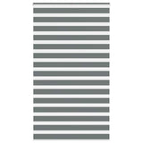 Zebra Blind Dark Grey 135x230 cm Fabric Width 130.9 cm Polyester 4014190