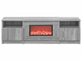 Electric Fireplace Grey Sonoma 98 x 28.5 x 40.5 cm 8021196