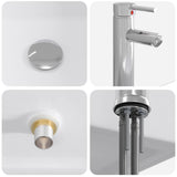 Bathroom Furniture Set Sonoma Oak Engineered Wood 3404392