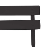 Garden Folding Chair 2 pcs Anthracite 42 x 46 x 82cm Metal 42002960