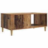 Coffee Table Old Wood 90 x 50 x 40 cm Engineered Wood 894733