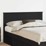 Headboard Black Oak Engineered wood 888419