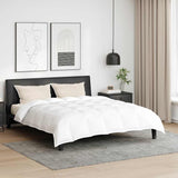 Duvet Set with Pillow 3 pcs White Microfiber and Cotton 3377227