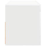 TV Cabinet with LED Lights White 90x35x40 cm 804319