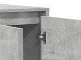 Sideboard Concrete Grey 135 x 41 x 75 cm Engineered Wood 3333889