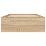 Bed Frame without Mattress Sonoma Oak 90x200 cm 3203826