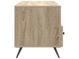 TV Cabinet Sonoma Oak 102 x 34.5 x 50 cm Engineered Wood 895597