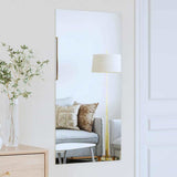 Wall Mirror Rectangular 50 x 100 cm Tempered Glass 42023028