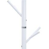 Coat Stand White 175 cm Powder-coated Iron 377104