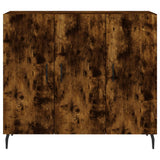 Sideboard Smoked Oak 90x34x80 cm Engineered Wood 828129