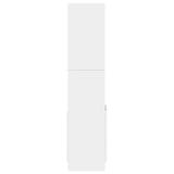 Highboard White 92x33x140 cm Engineered Wood 3309609