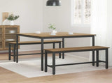 Dining Tables 110 x 110 x 75 cm Engineered Wood Artisan Oak 892643