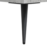 Highboard Concrete Grey 34.5x34x180 cm Engineered Wood 3198893