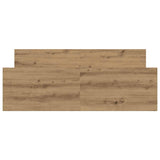 Bed Frame Artisan Oak Engineered Wood, Plywood Double Tough 3328733