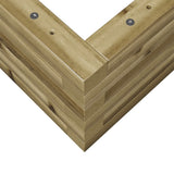 Garden Planter 90x40x23 cm Impregnated Wood Pine 847227