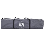 Camping Tent Dome 3-Person Grey and Orange Quick Release 4004228
