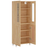 Highboard Sonoma Oak 69.5x34x180 cm Engineered Wood 3198324