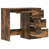 Desk Smoked Oak 90x45x76 cm Engineered Wood 815507